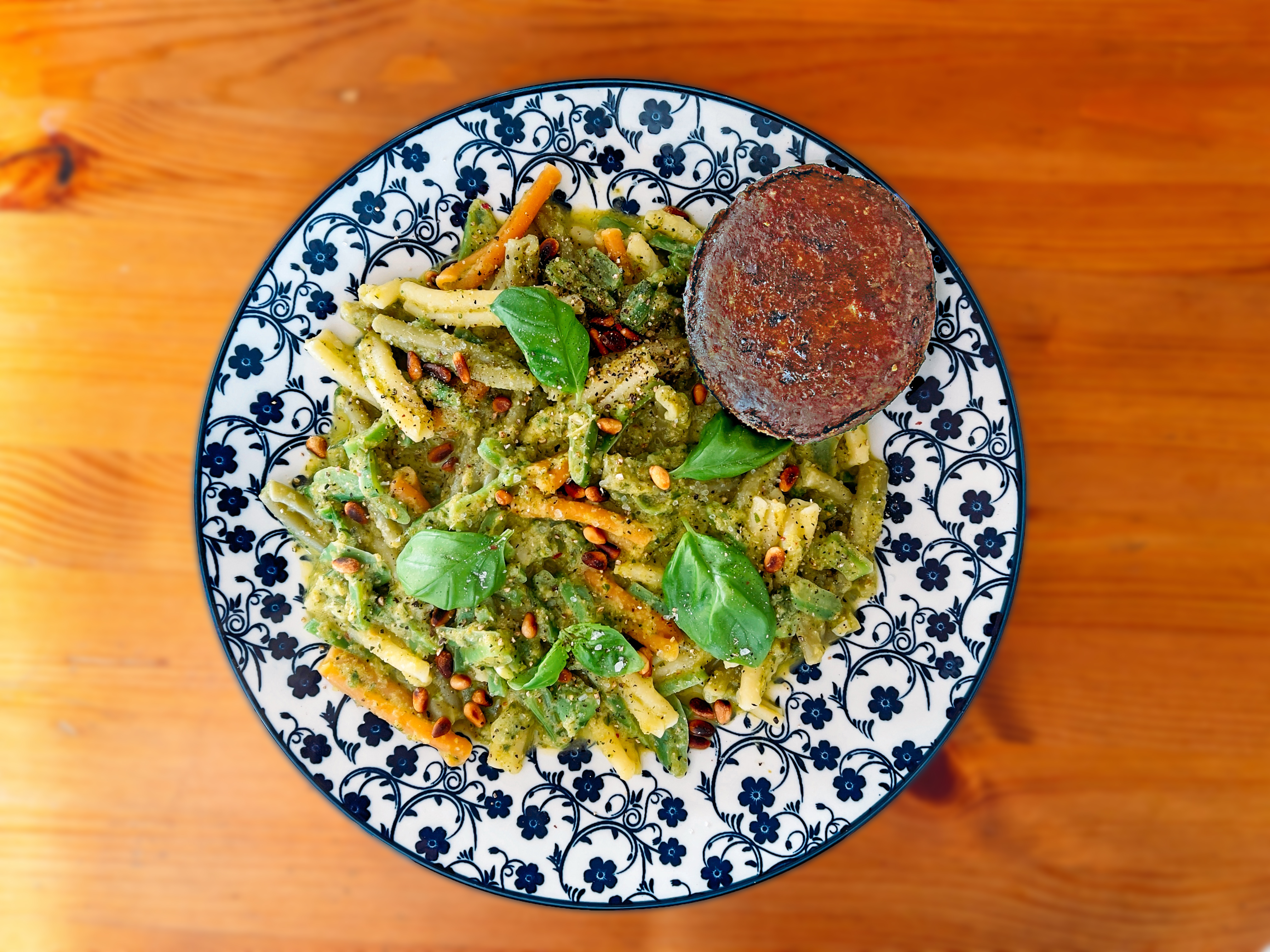 Pasta Pesto Zucchine e Fagiolini